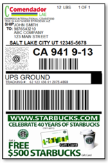 teklynx green color label