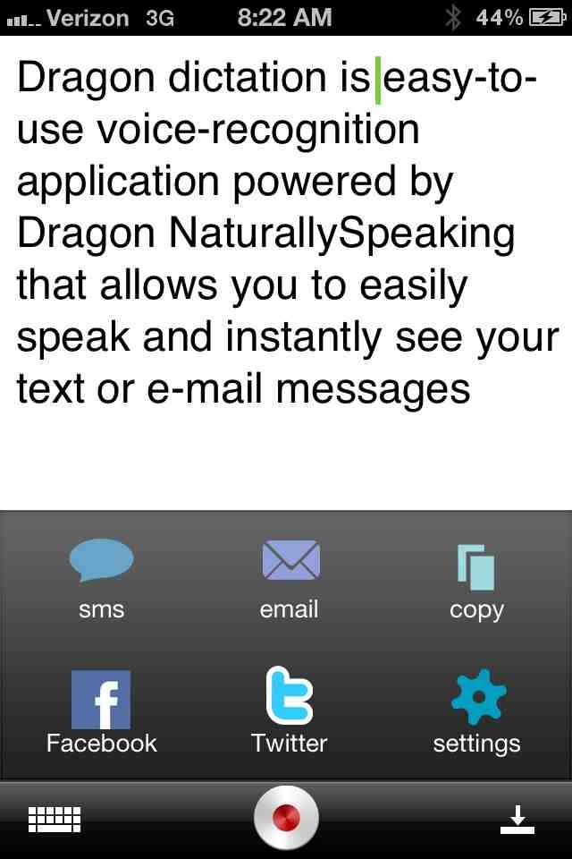 dragondictation
