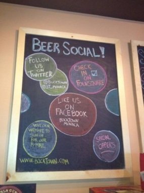 Mobile payments Bocktown Bar