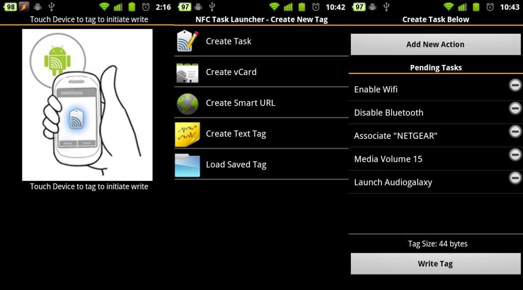 NFC Task Launcher